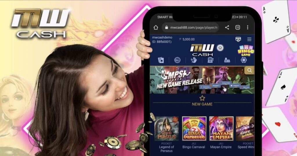 Banner to download the CASH MW Casino mobile app for Android and iOS